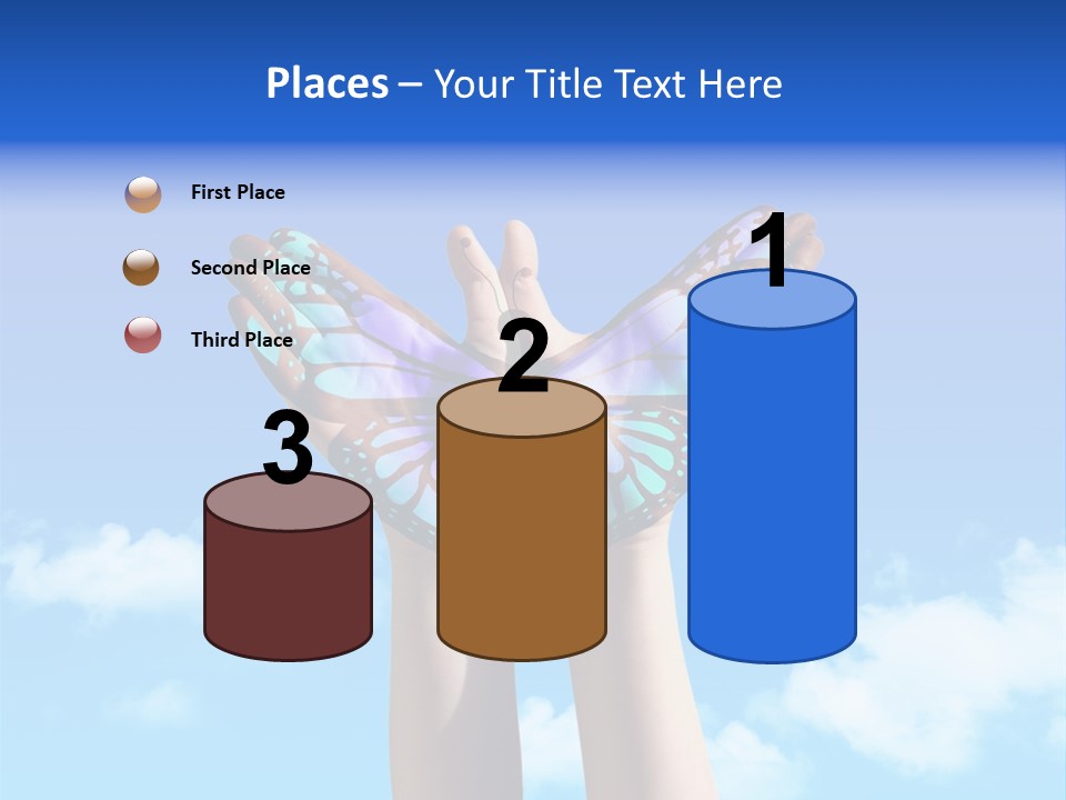 Rays Soft Cloudy PowerPoint Template