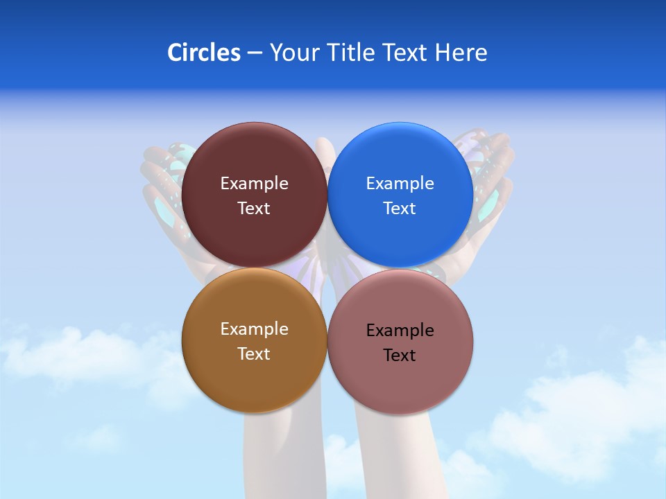 Rays Soft Cloudy PowerPoint Template