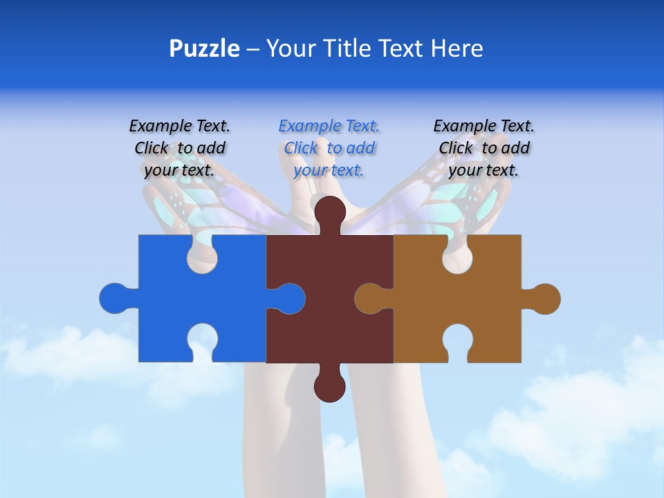 Rays Soft Cloudy PowerPoint Template