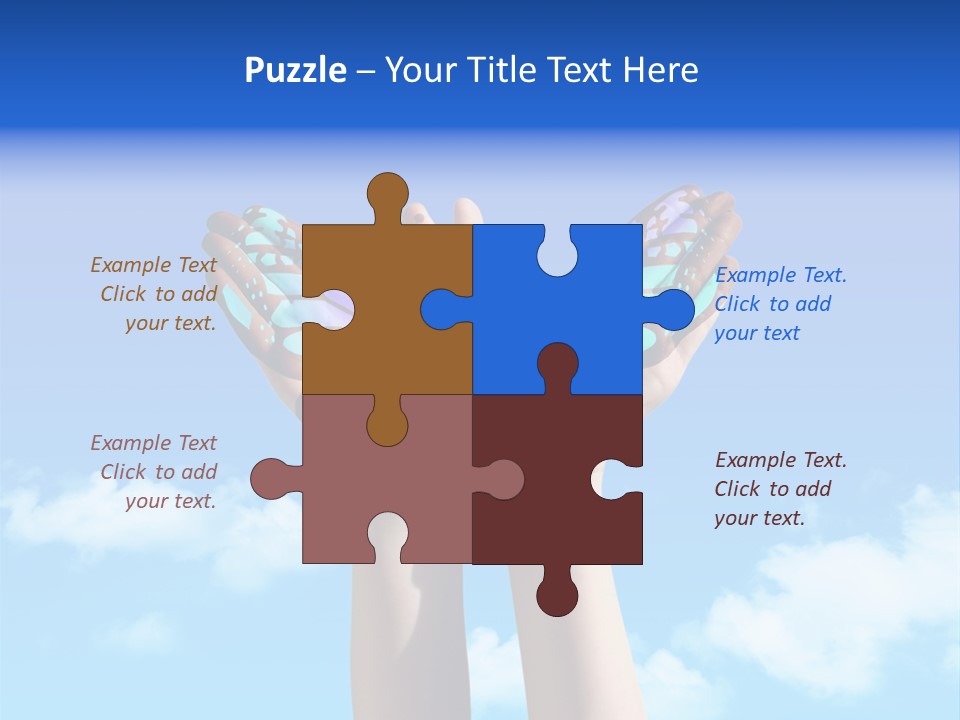 Rays Soft Cloudy PowerPoint Template