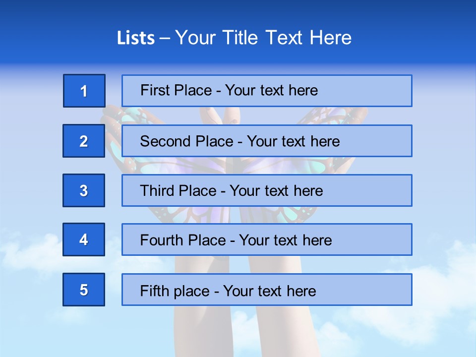 Rays Soft Cloudy PowerPoint Template