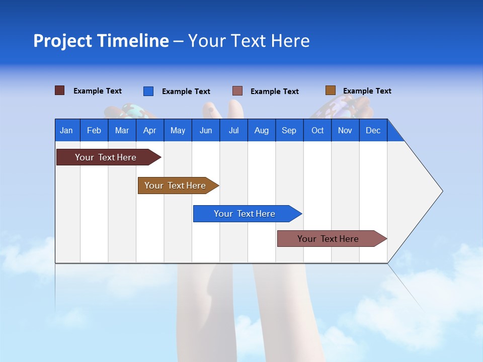 Rays Soft Cloudy PowerPoint Template