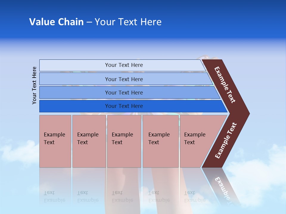 Rays Soft Cloudy PowerPoint Template