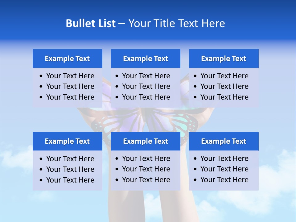 Rays Soft Cloudy PowerPoint Template