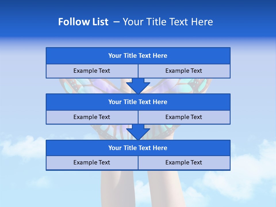 Rays Soft Cloudy PowerPoint Template