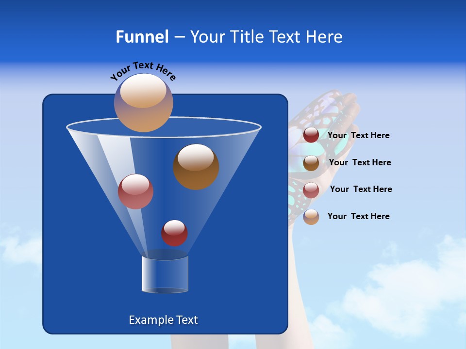 Rays Soft Cloudy PowerPoint Template