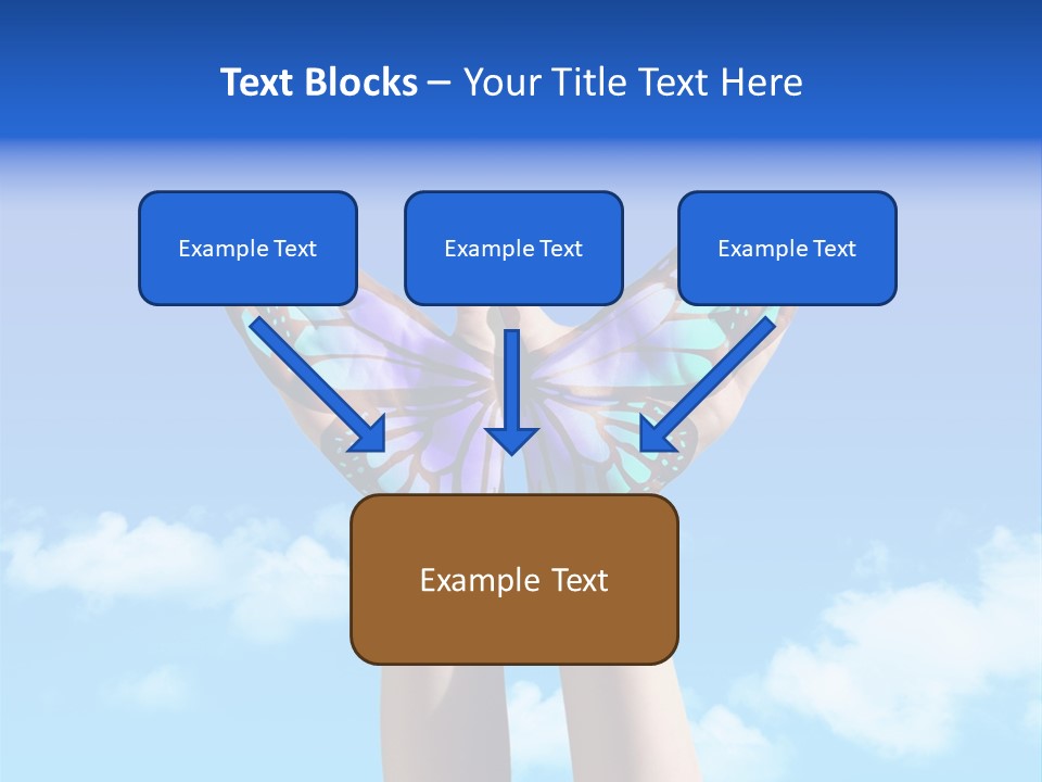 Rays Soft Cloudy PowerPoint Template