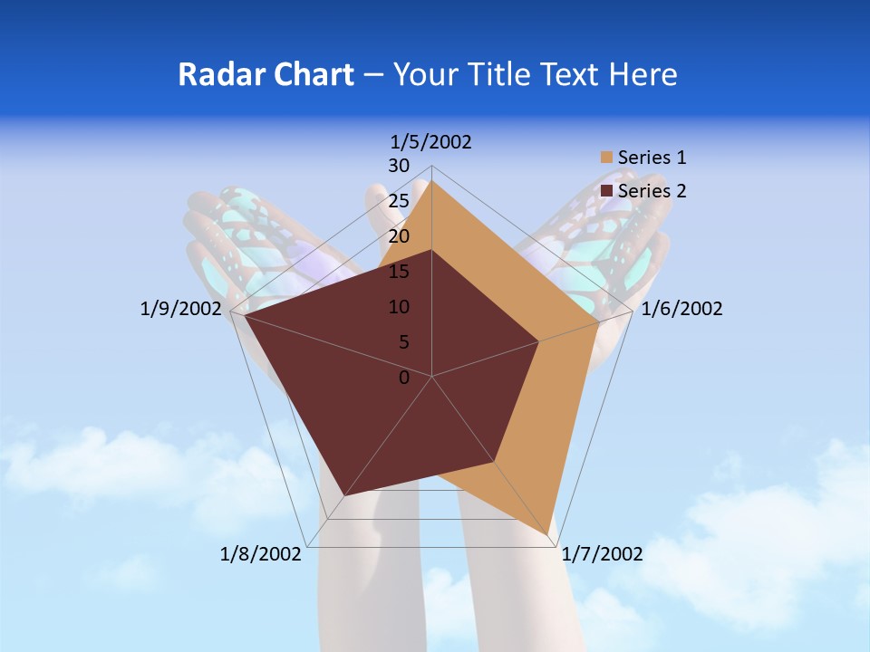 Rays Soft Cloudy PowerPoint Template