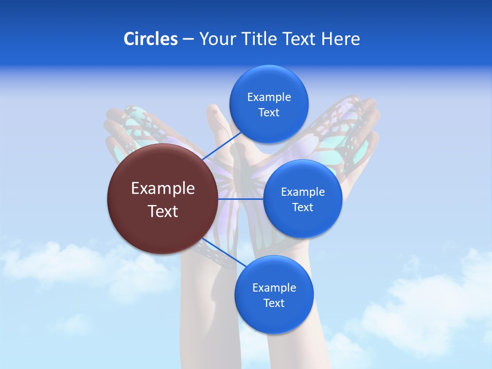 Rays Soft Cloudy PowerPoint Template