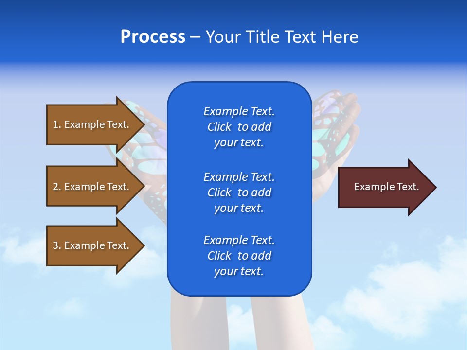 Rays Soft Cloudy PowerPoint Template