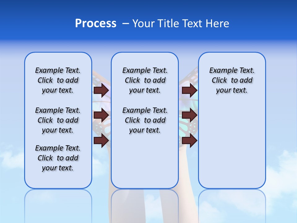 Rays Soft Cloudy PowerPoint Template