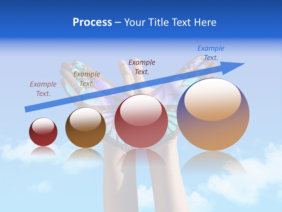 Rays Soft Cloudy PowerPoint Template