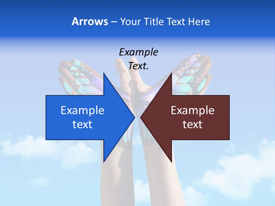 Rays Soft Cloudy PowerPoint Template