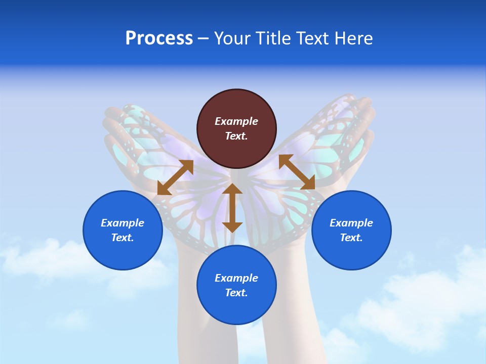 Rays Soft Cloudy PowerPoint Template