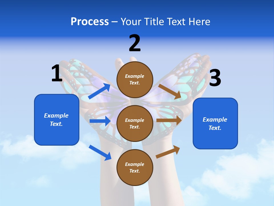 Rays Soft Cloudy PowerPoint Template