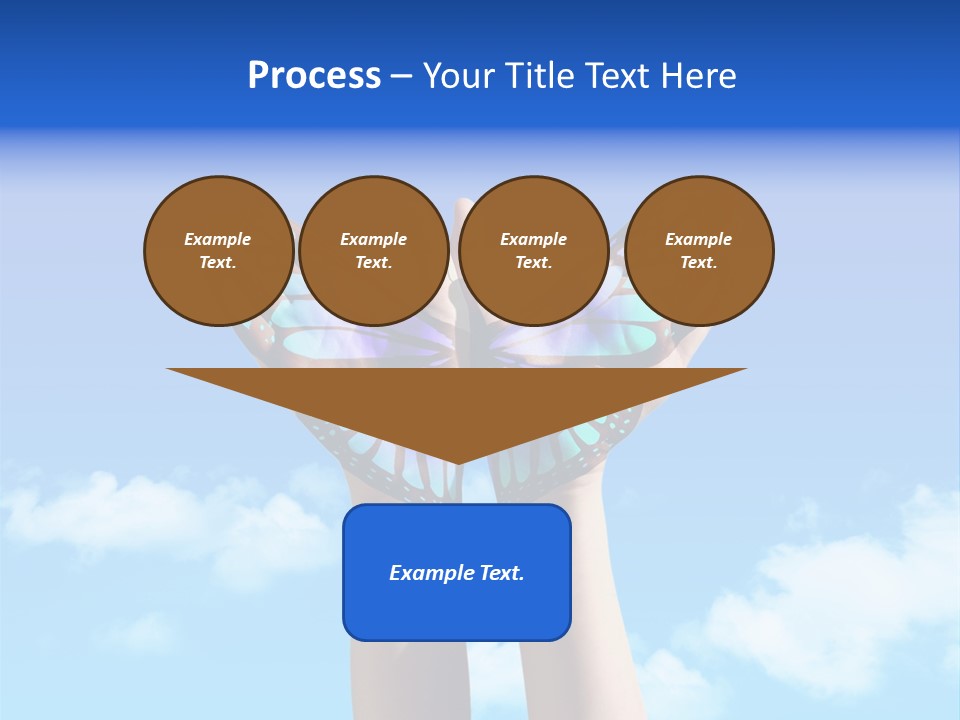 Rays Soft Cloudy PowerPoint Template
