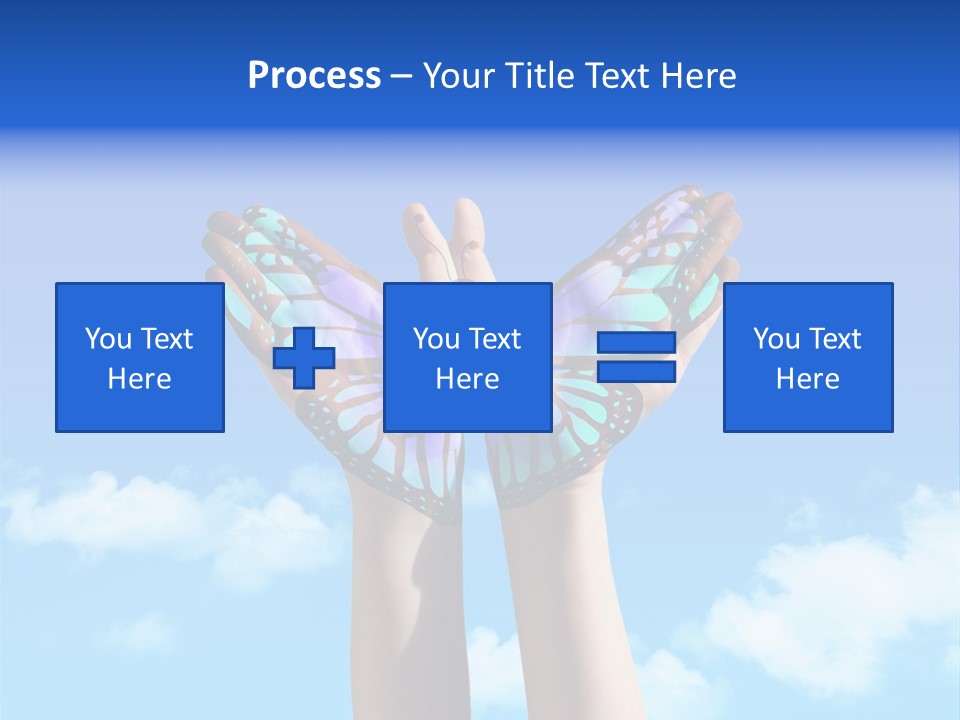 Rays Soft Cloudy PowerPoint Template