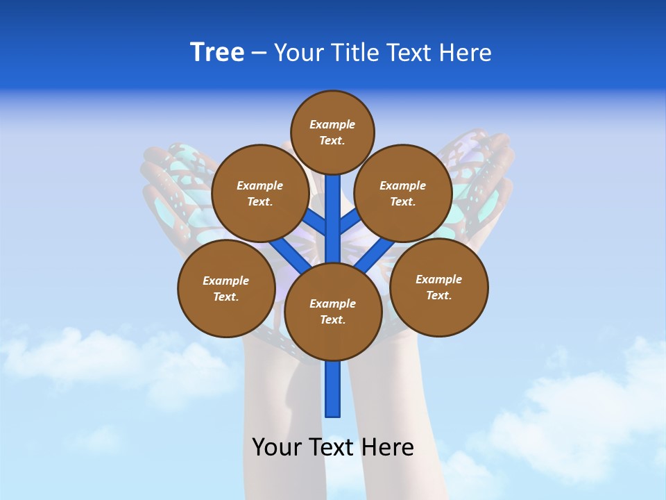 Rays Soft Cloudy PowerPoint Template