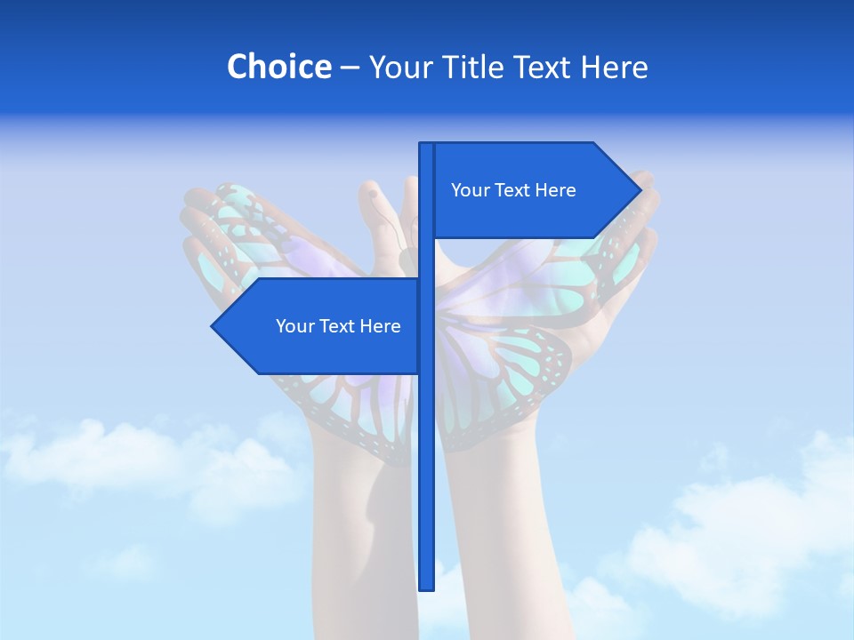 Rays Soft Cloudy PowerPoint Template