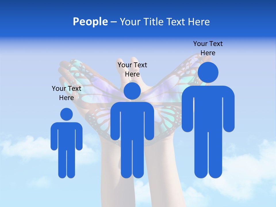 Rays Soft Cloudy PowerPoint Template