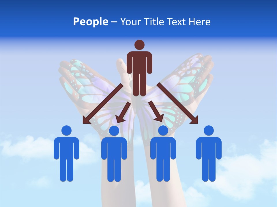 Rays Soft Cloudy PowerPoint Template