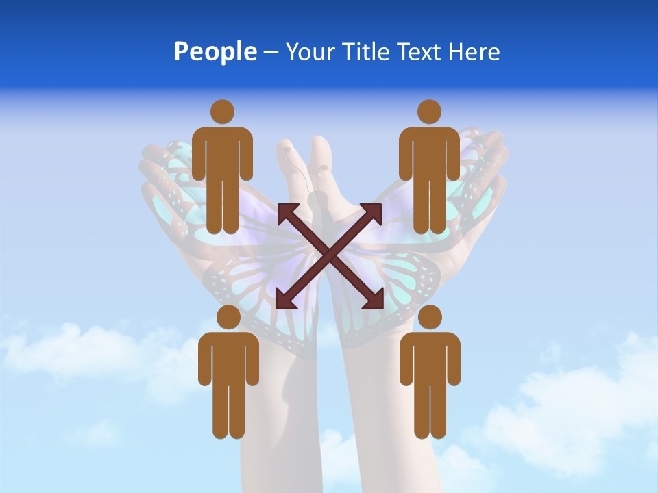 Rays Soft Cloudy PowerPoint Template