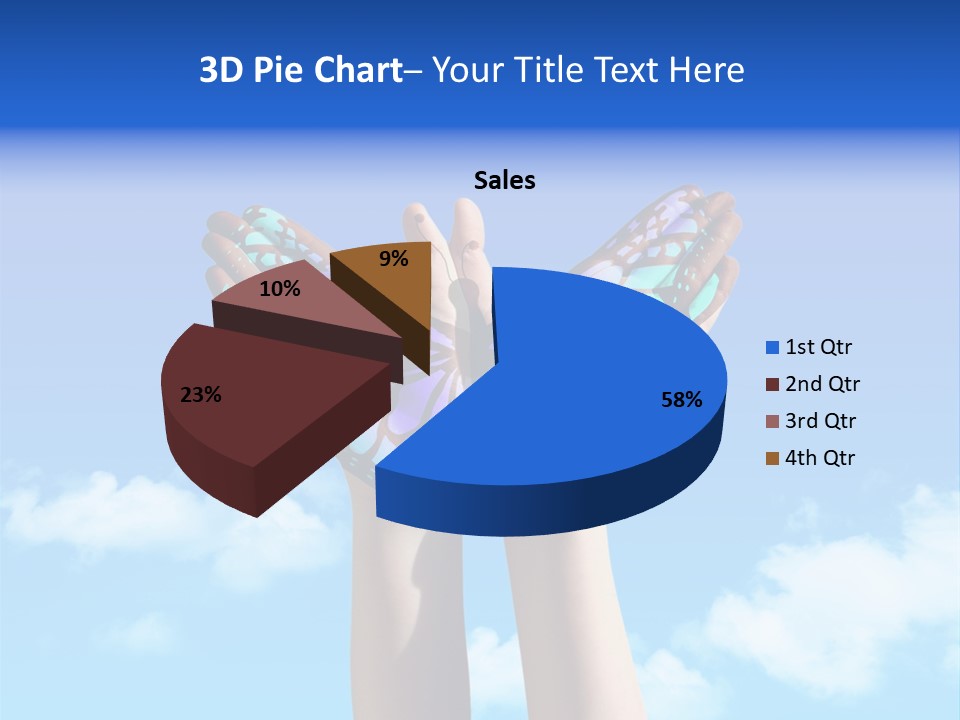 Rays Soft Cloudy PowerPoint Template