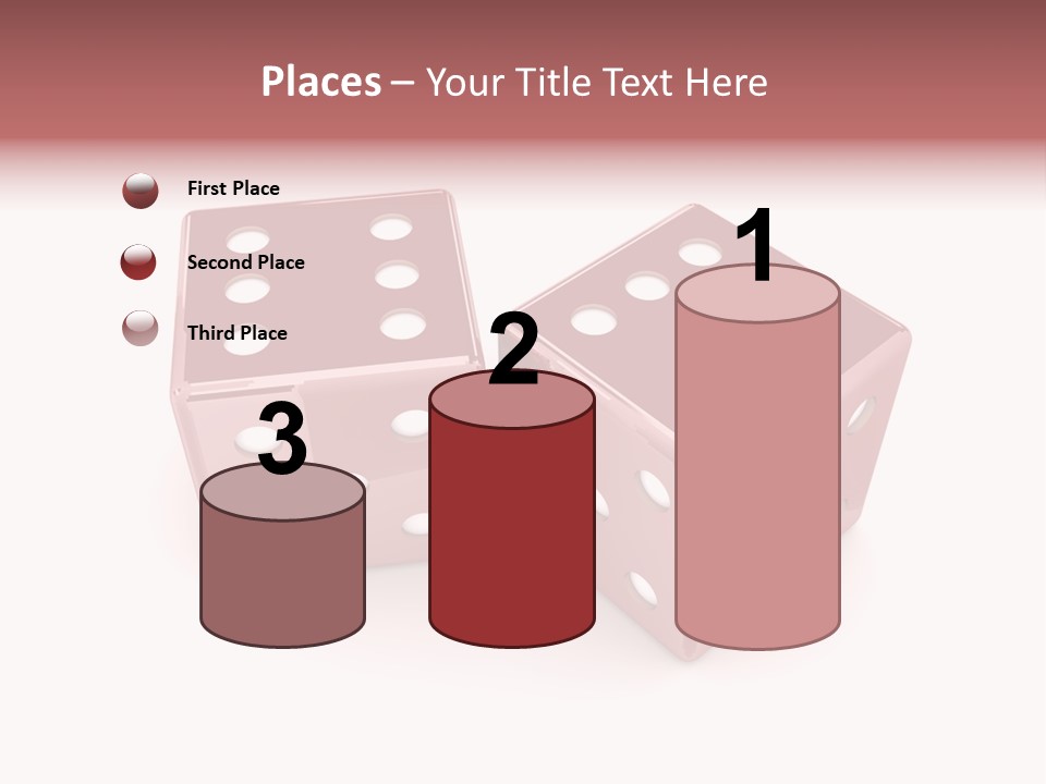 Illustration Champion Glossy PowerPoint Template