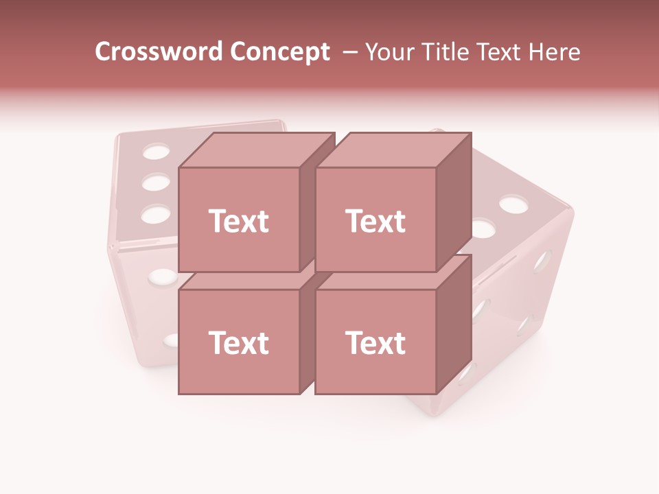 Illustration Champion Glossy PowerPoint Template
