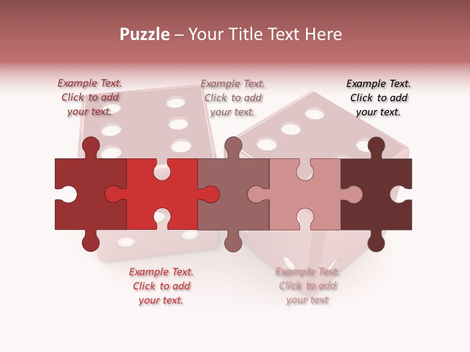 Illustration Champion Glossy PowerPoint Template