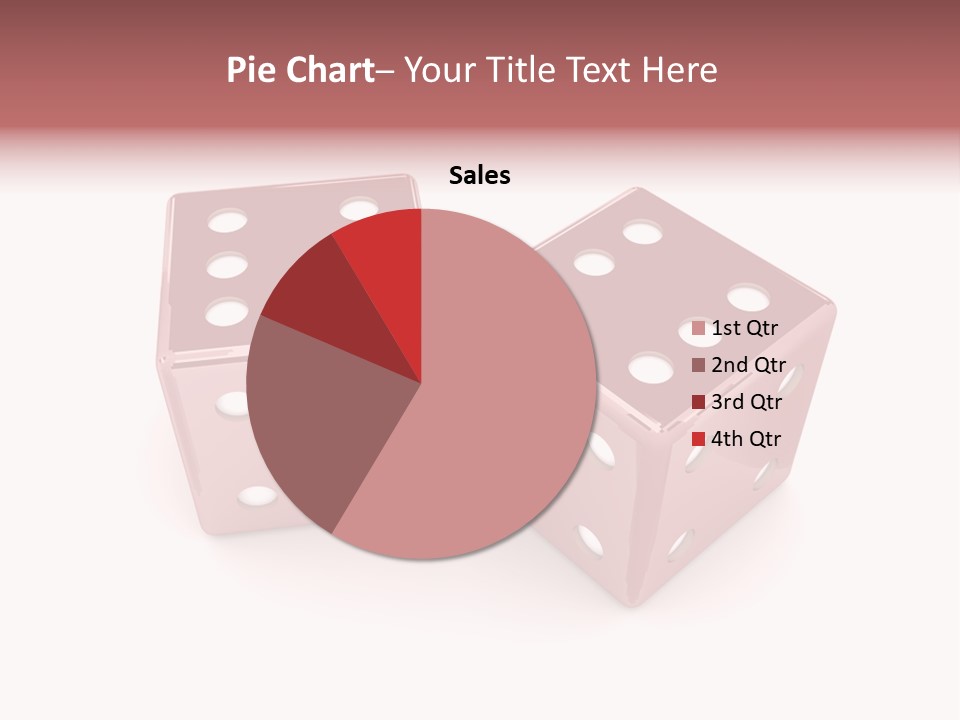 Illustration Champion Glossy PowerPoint Template