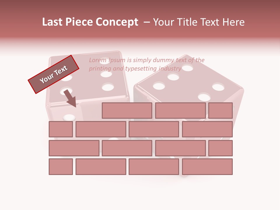 Illustration Champion Glossy PowerPoint Template