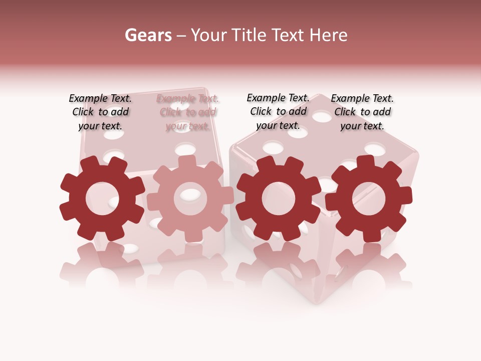 Illustration Champion Glossy PowerPoint Template