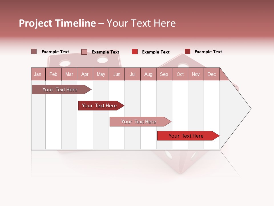 Illustration Champion Glossy PowerPoint Template