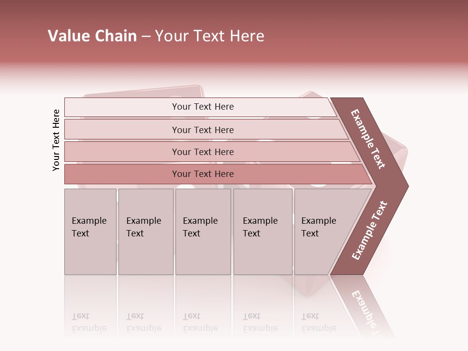 Illustration Champion Glossy PowerPoint Template