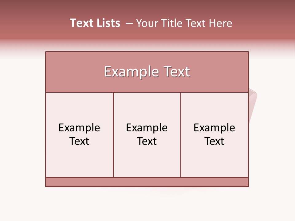 Illustration Champion Glossy PowerPoint Template