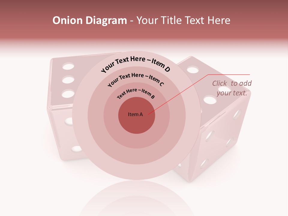 Illustration Champion Glossy PowerPoint Template