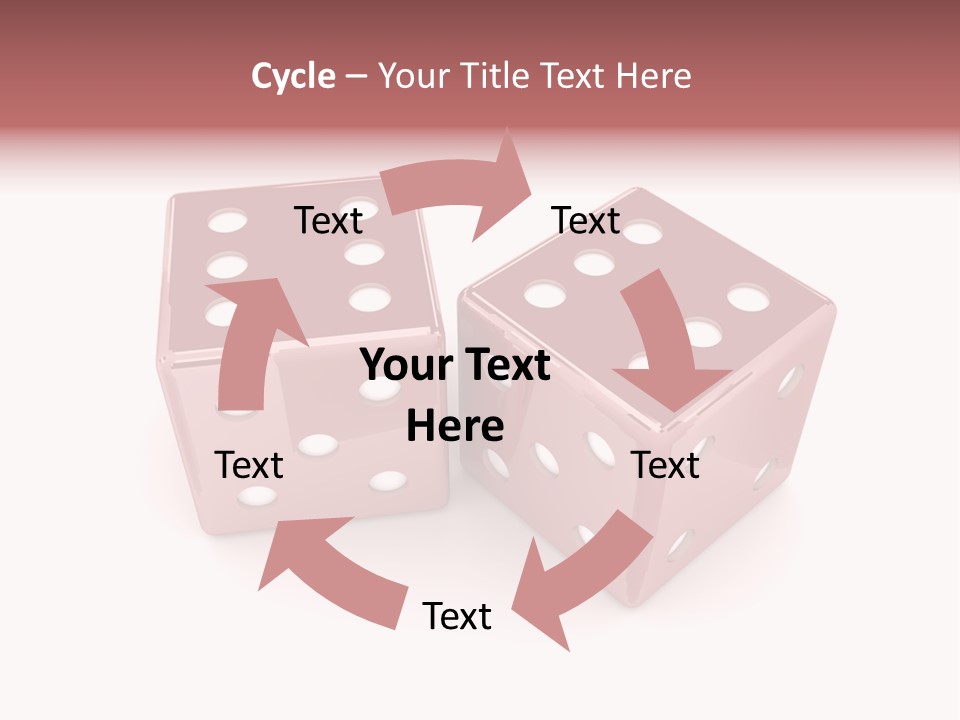 Illustration Champion Glossy PowerPoint Template