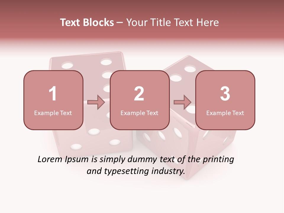 Illustration Champion Glossy PowerPoint Template