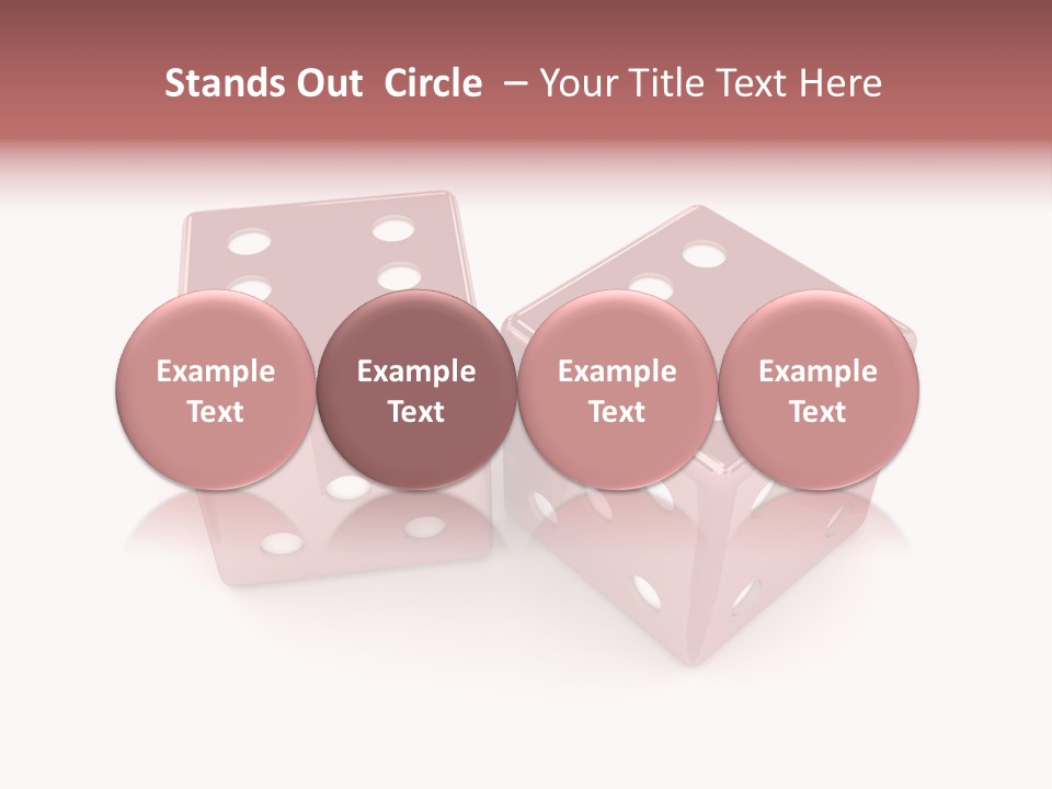 Illustration Champion Glossy PowerPoint Template