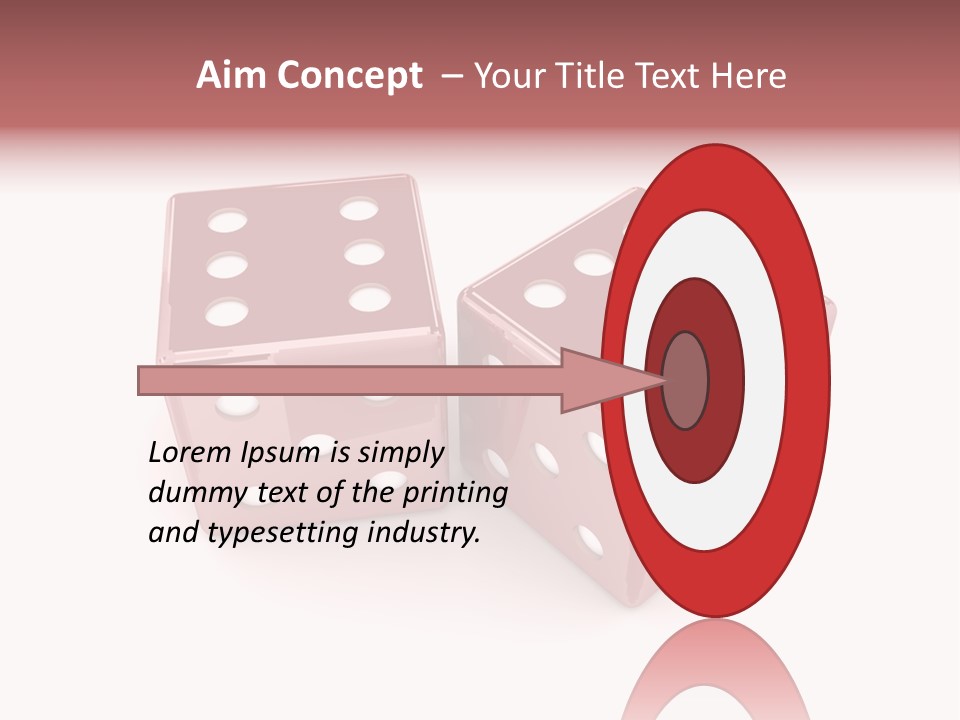 Illustration Champion Glossy PowerPoint Template