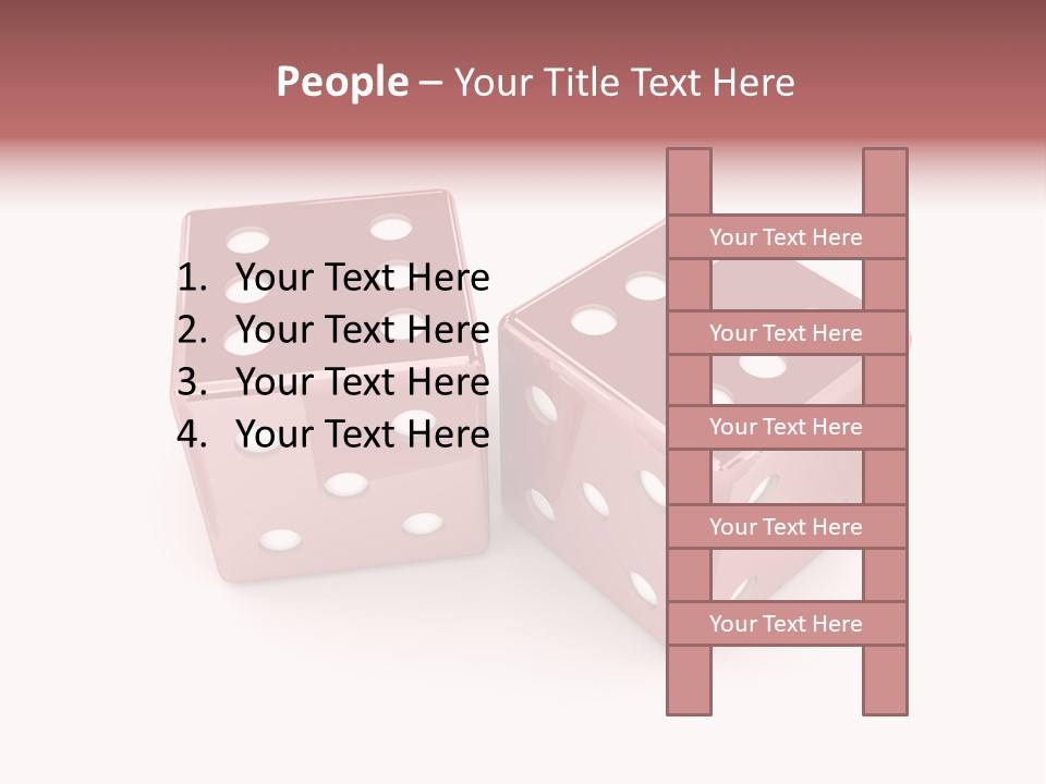 Illustration Champion Glossy PowerPoint Template