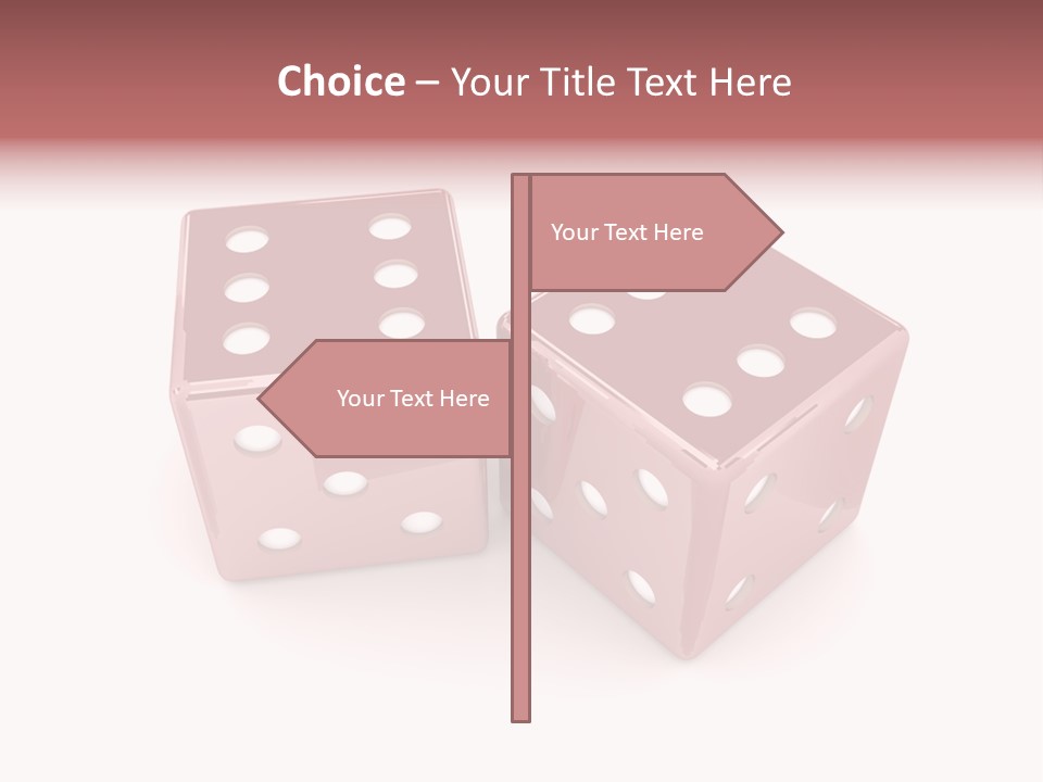 Illustration Champion Glossy PowerPoint Template