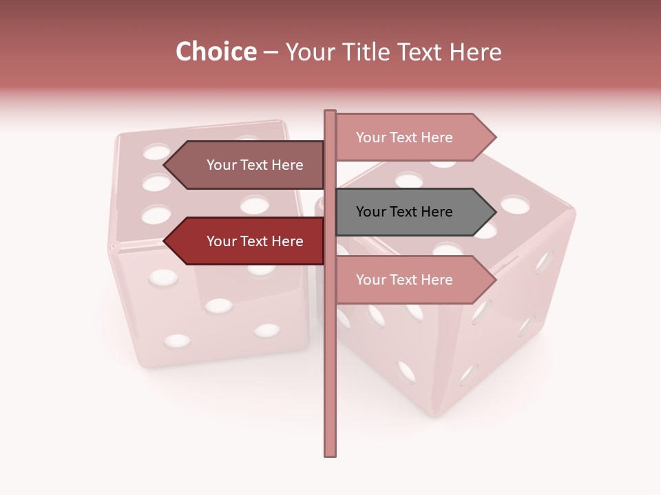 Illustration Champion Glossy PowerPoint Template