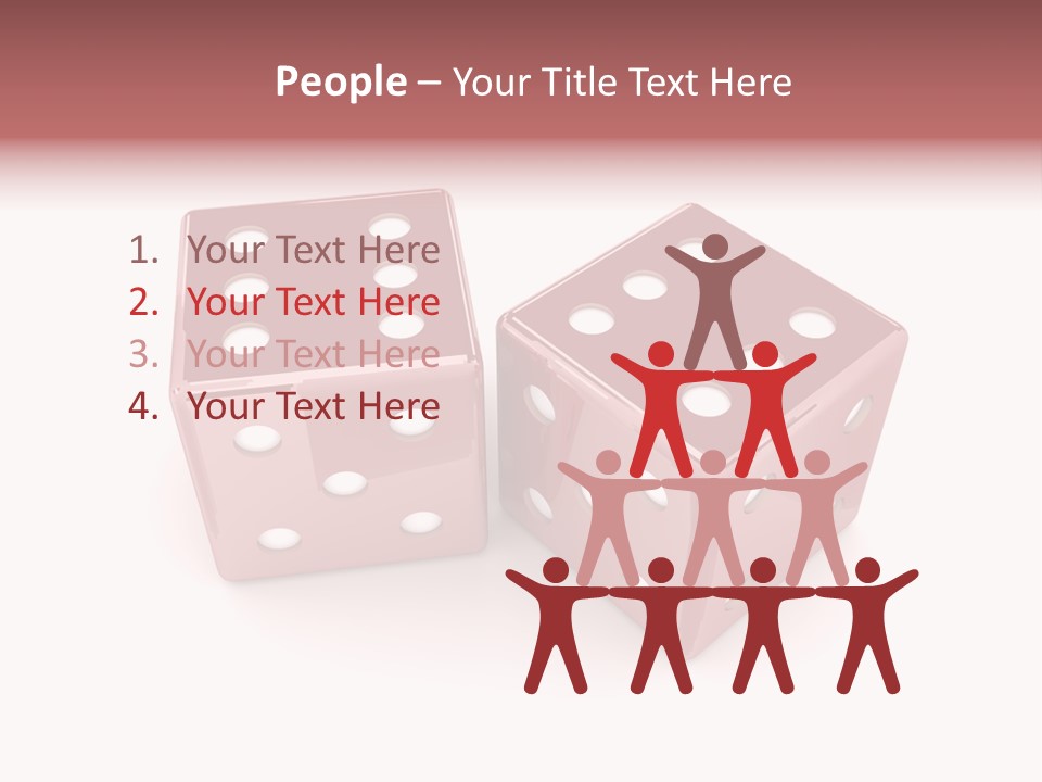 Illustration Champion Glossy PowerPoint Template