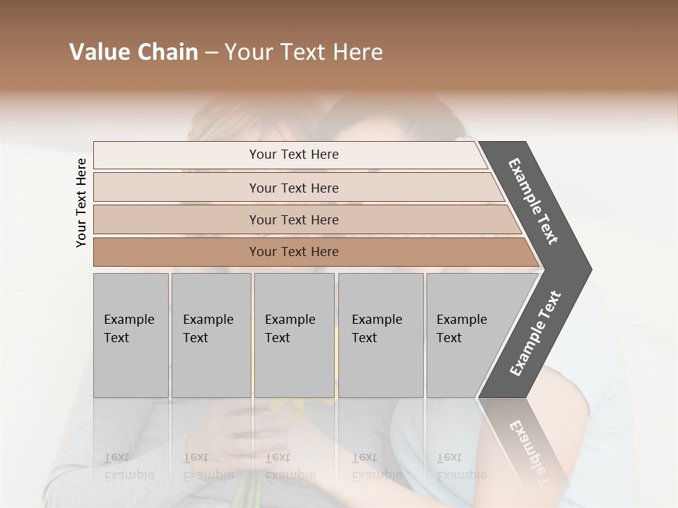 Yellow Only Woman Mothers Day PowerPoint Template