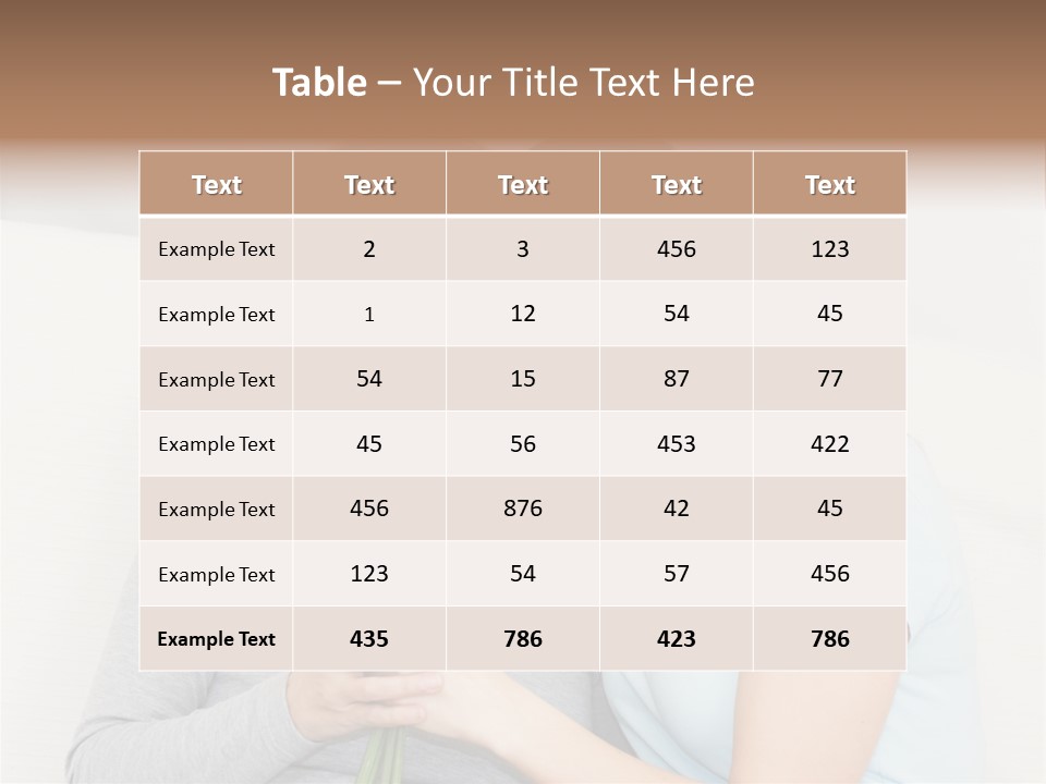 Yellow Only Woman Mothers Day PowerPoint Template