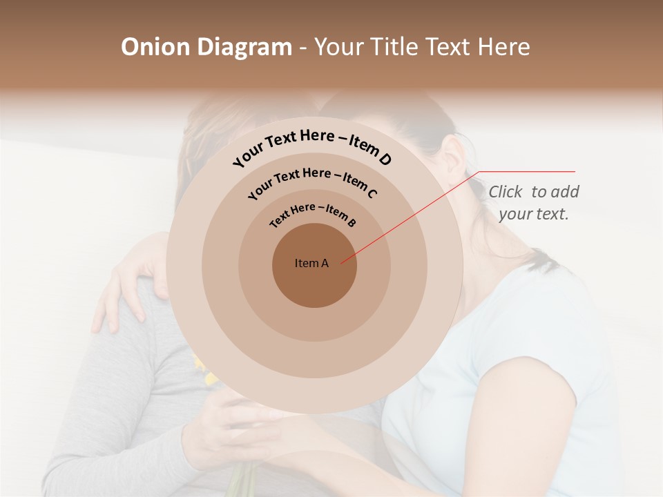 Yellow Only Woman Mothers Day PowerPoint Template