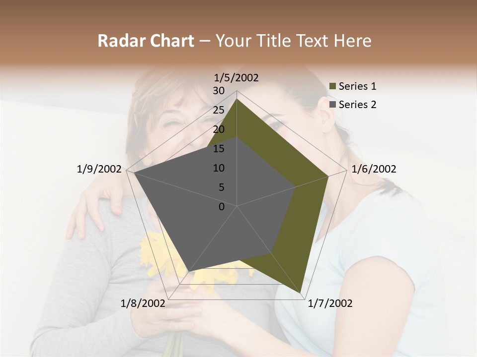 Yellow Only Woman Mothers Day PowerPoint Template