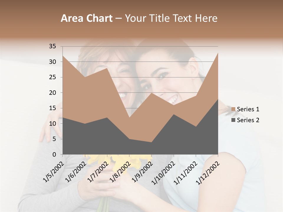 Yellow Only Woman Mothers Day PowerPoint Template